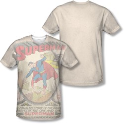 Dc - Mens Superman #1 Distressed T-Shirt