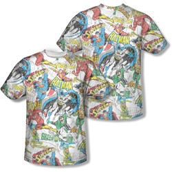 Dc - Mens Super Collage T-Shirt
