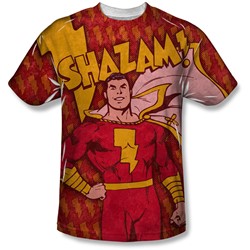 Dc - Mens Shazam Bolts T-Shirt