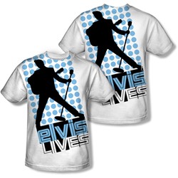 Elvis - Mens Livin Large T-Shirt