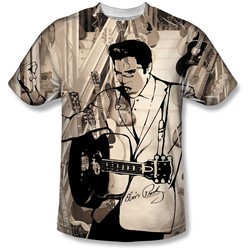 Elvis - Mens Guitarman T-Shirt