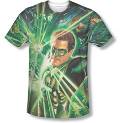 Green Lantern - Mens Lantern Burst T-Shirt
