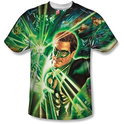 Green Lantern - Mens Lantern Burst T-Shirt