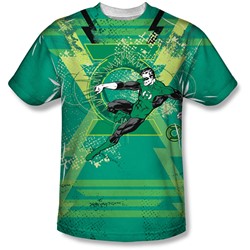 Green Lantern - Mens Weild The Logo T-Shirt