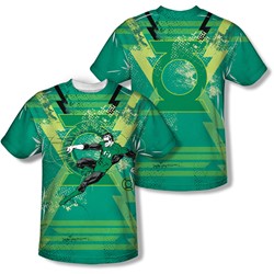 Green Lantern - Mens Weild The Logo T-Shirt