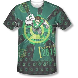 Green Lantern - Mens Sector 2814 T-Shirt