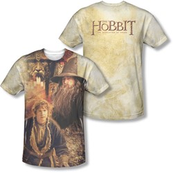 Hobbit - Mens Bilbo And Gandalf T-Shirt