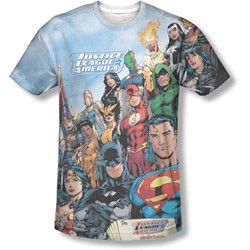 Jla - Mens Justice League Of America T-Shirt