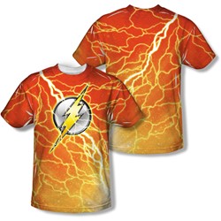 Jla - Mens Lightning Logo T-Shirt