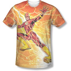 Jla - Mens Fast As Lightning T-Shirt