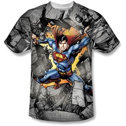 Superman - Mens Break On Through T-Shirt