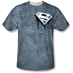 Superman - Mens Drip And Repeat T-Shirt