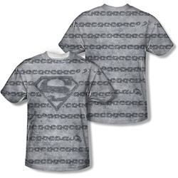 Superman - Mens Breaking Chains All Over T-Shirt