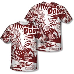Superman - Mens Day Of Doom T-Shirt