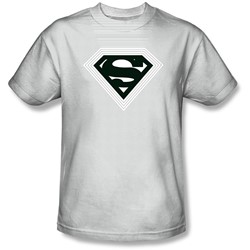 Superman - Mens Optical Stripes T-Shirt