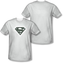 Superman - Mens Optical Stripes T-Shirt