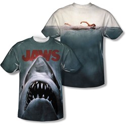 Jaws - Mens Poster T-Shirt