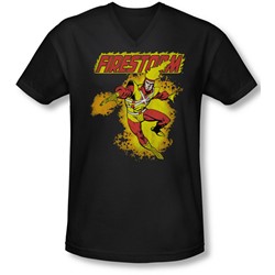 Dc - Mens Firestorm V-Neck T-Shirt