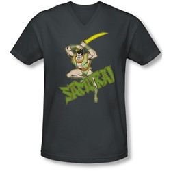 Dc - Mens Samurai V-Neck T-Shirt