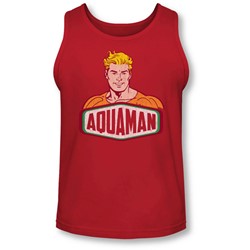 Dco - Mens Aquaman Sign Tank-Top