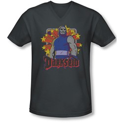 Dc - Mens Darkseid Stars V-Neck T-Shirt