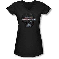 Warehouse 13 - Juniors The Unknown V-Neck T-Shirt