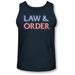 Law & Order - Mens Logo Tank-Top