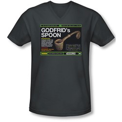 Warehouse 13 - Mens Godfrid Spoon V-Neck T-Shirt