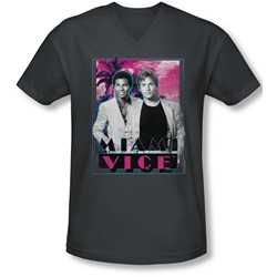 Miami Vice - Mens Gotchya V-Neck T-Shirt