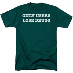 Lose Drugs - Mens T-Shirt In Hunter Green