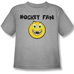 Hockey Fan - Little Boys T-Shirt In Coffee