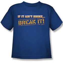Break It - Little Boys T-Shirt In Royal