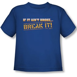 Break It - Toddler T-Shirt In Royal