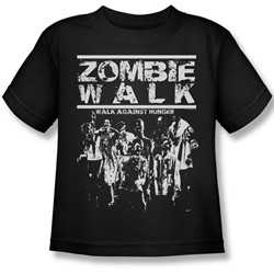 Zombie Walk - Little Boys T-Shirt In Black
