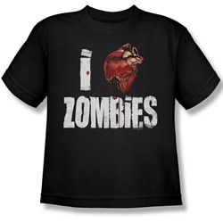 I Bloody Heart Zobmies - Big Boys T-Shirt In Black