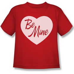Be Mine - Little Boys T-Shirt In Red