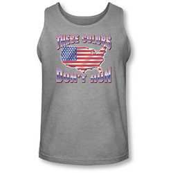 These Colors Don'T Run - Mens Tank-Top In Heather