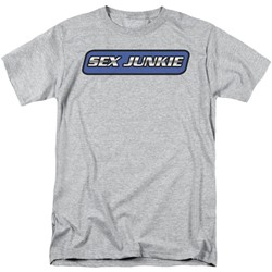 Sex Junkie - Mens T-Shirt In Heather