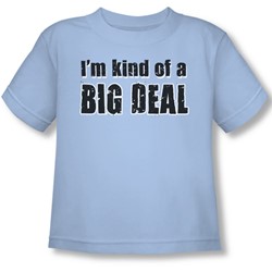 Big Deal - Toddler T-Shirt In Light Blue