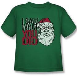 I Saw You - Little Boys T-Shirt In Kelly Green