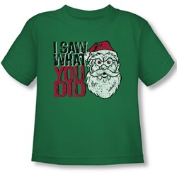 I Saw You - Toddler T-Shirt In Kelly Green
