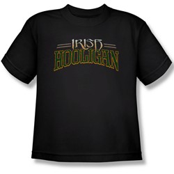 Hooligan - Big Boys T-Shirt In Black