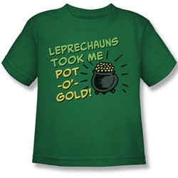 Merry Thieves - Little Boys T-Shirt In Kelly Green