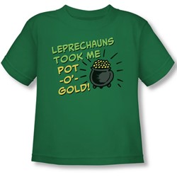 Merry Thieves - Toddler T-Shirt In Kelly Green