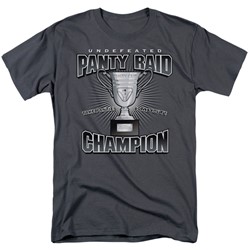 Panty Raid Champ - Mens T-Shirt In Charcoal