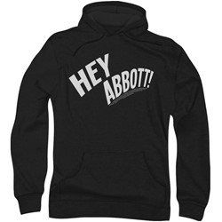 Abbott & Costello - Mens Hey Abbott Hoodie