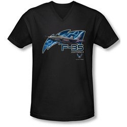 Air Force - Mens F35 V-Neck T-Shirt