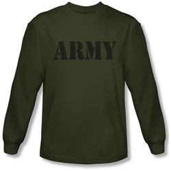 Army - Mens Army Longsleeve T-Shirt