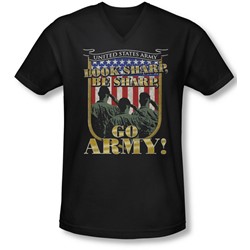 Army - Mens Go Army V-Neck T-Shirt