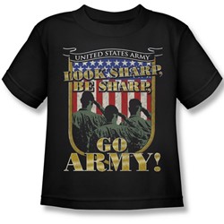 Army - Little Boys Go Army T-Shirt
